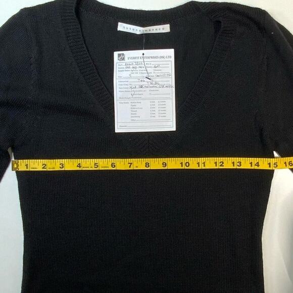 NWT | Susana Monaco | Wool Dress | Black | Size Small - Picture 5 of 9